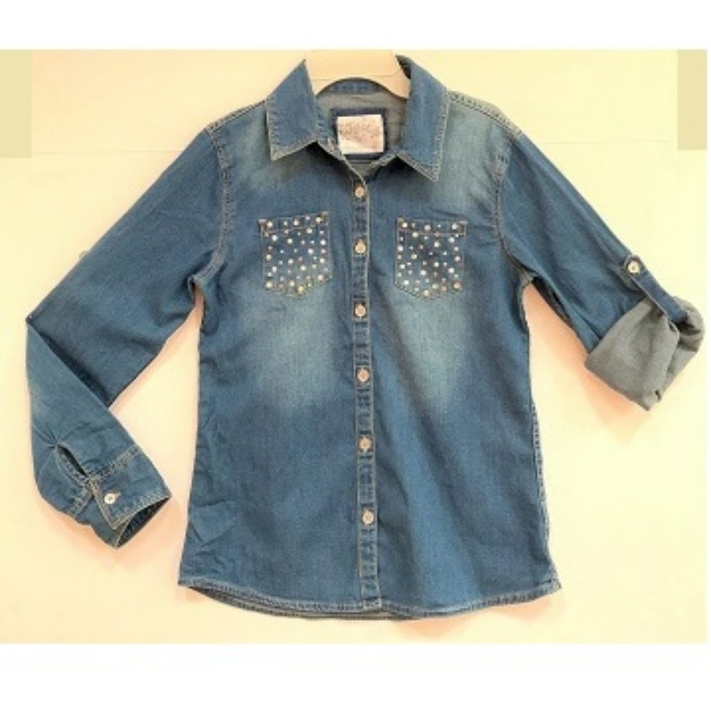 The Children's Place Girls Denim shirt